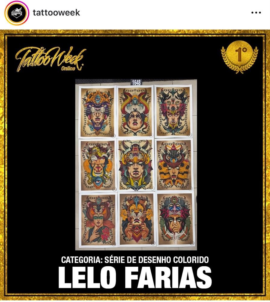 Post de premiação de primeiro lugar de Lelo Farias